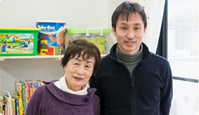 専門のスタッフ